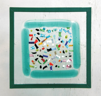 Ornamentglas Altdeutsch 