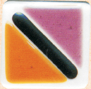 gelb/schwarz/violett